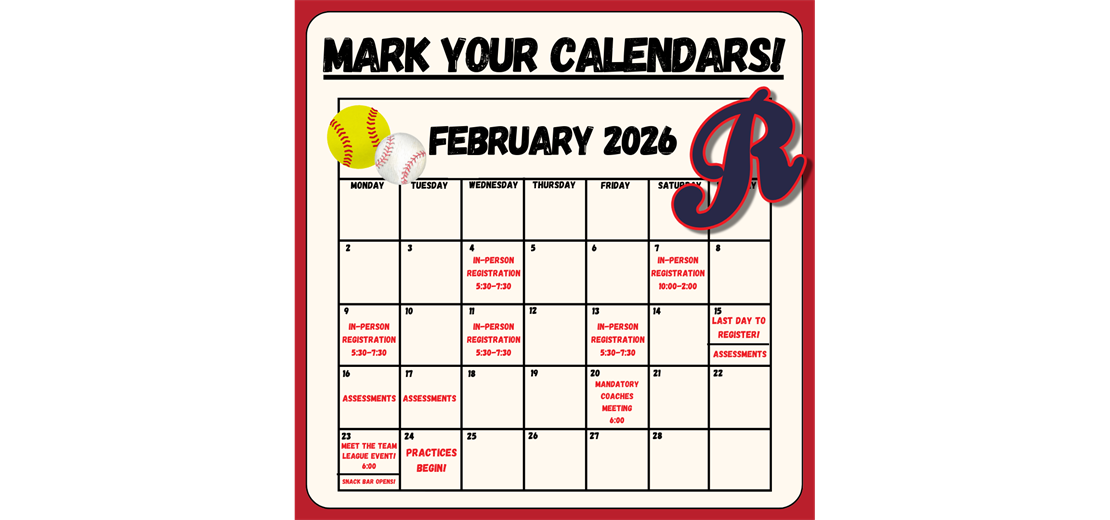 Randolph LL February Calendar of Events!